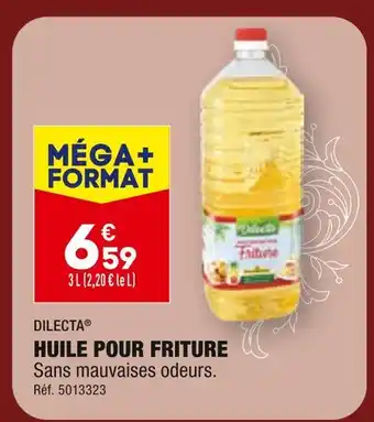 ALDI DILECTA HUILE POUR FRITURE offre