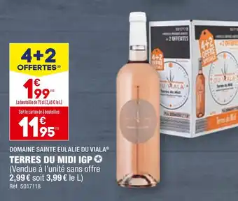 DOMAINE SAINTE EULALIE DU VIALA TERRES DU MIDI IGP