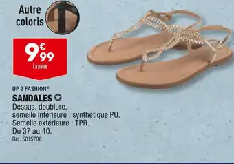 ALDI UP 2 FASHION SANDALES offre