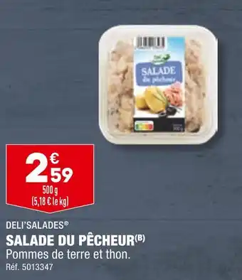ALDI DELI’SALADES SALADE DU PÊCHEUR offre