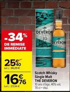 MAC Cosmetics The deveron - scotch whisky single malt offre