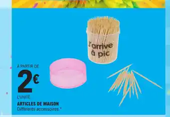 E.Leclerc ARTICLES DE MAISON offre