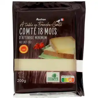 Auchan Comté Aop Auchan À Table En France offre