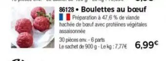 Thiriet Boulettes Au Boeuf offre