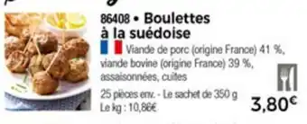 Thiriet Boulettes a la Suèdoise offre