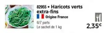 Thiriet Haricots Verts Extra-Fins offre