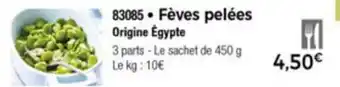 Thiriet Fèves Pelèes offre