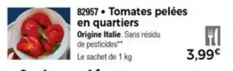 Thiriet Tomates Pelèes En Quartiers offre