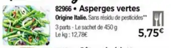 Thiriet Asperges Vertes offre
