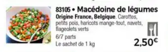 Thiriet Macèdoine De Lègumes offre