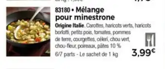 Thiriet Mèlange Pour Minestrone offre