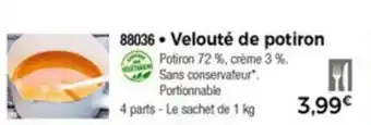 VeloutĂš De Potiron