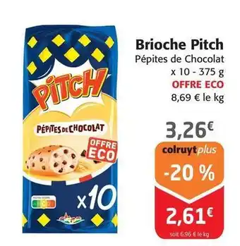 Colruyt Pitch - brioche offre