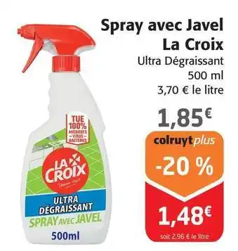 Colruyt La croix - spray avec javel offre