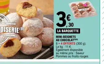 E.Leclerc Express MINI-BEIGNETS AU CHOCOLAT offre