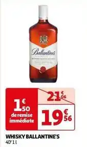 Auchan Ballantine's - whisky offre