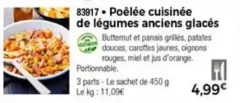 Thiriet Poelèe Cusinèe De Lègumes Anciens Glacès offre