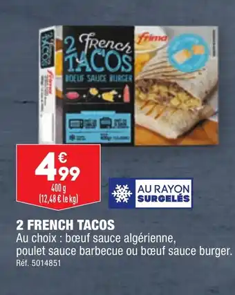 ALDI 2 FRENCH TACOS offre