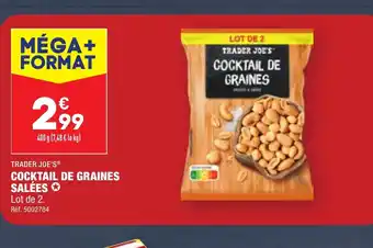 ALDI COCKTAIL DE GRAINES SALÉES offre