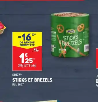 ALDI STICKS ET BREZELS offre