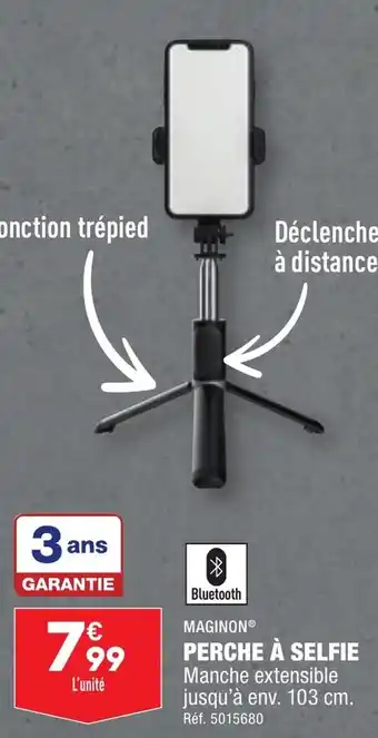 ALDI PERCHE À SELFIE offre