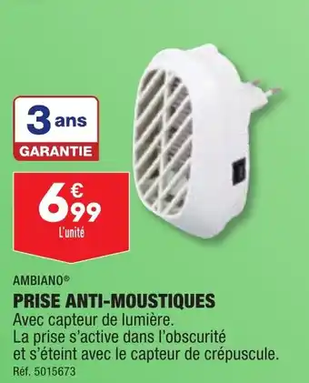 ALDI PRISE ANTI-MOUSTIQUES offre