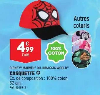 ALDI CASQUETTE ✪ offre