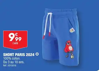 ALDI SHORT PARIS 2024 ✪ offre