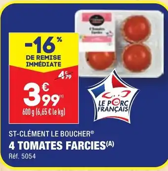ALDI 4 TOMATES FARCIES(A) offre