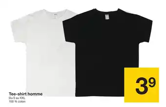 Zeeman Tee-shirt homme offre