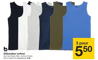 Zeeman Débardeur enfant offre