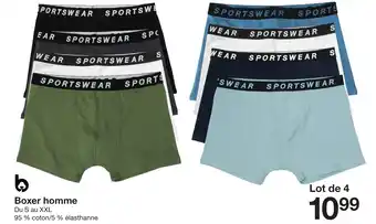 Boxer homme