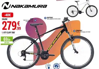 Intersport VTT CLIFF 700° offre