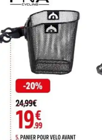 Intersport panier velo hotsell