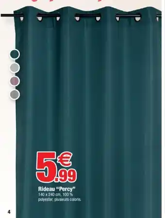 Bazarland Rideau "Percy" offre