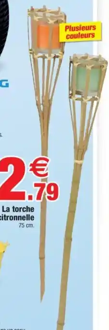 Bazarland La torche citronnelle offre