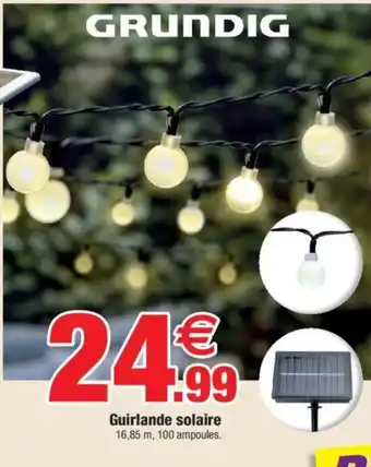 Bazarland Guirlande solaire offre