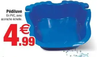 Pédiluve En PVC, avec accroche échelle.