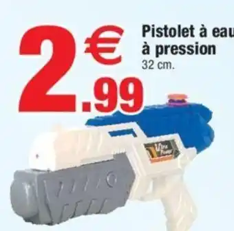 Bazarland Pistolet à eau à pression offre