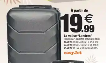 Bazarland La valise "Londres" offre