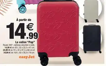 Bazarland La valise "Pop" offre