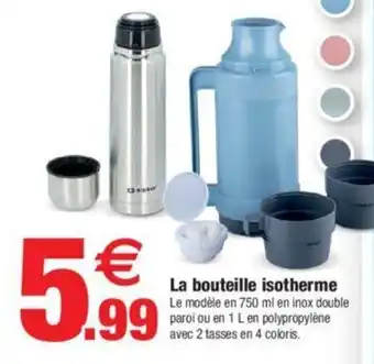 Bazarland La bouteille isotherme offre