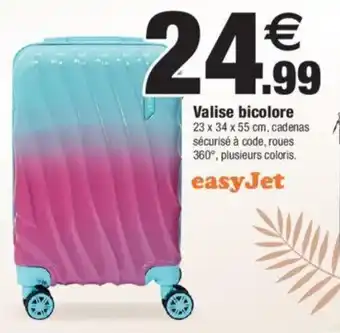 Bazarland Valise bicolore offre