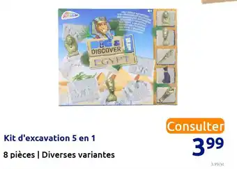 Action Kit d'excavation 5 en 1 offre