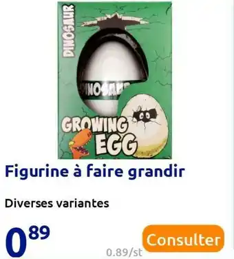 Action Figurine à faire grandir offre