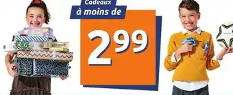 Action Bon plan sur les cadeaux offre