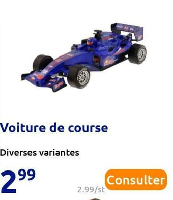 Action Voiture de course offre