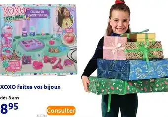 Action Xoxo faites vos bijoux offre