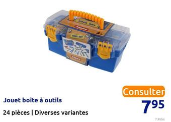Action Jouet boîte à outils offre