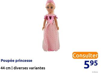 Action Poupée princesse offre